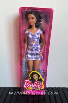 Mattel - Barbie - Fashionistas #199 - Gingham Cut-Out Dress - Tall - кукла